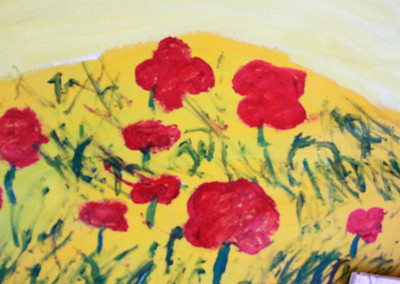 For Remembrance Day (acrylic) Fall 2013