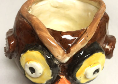 Clay Owl Mug